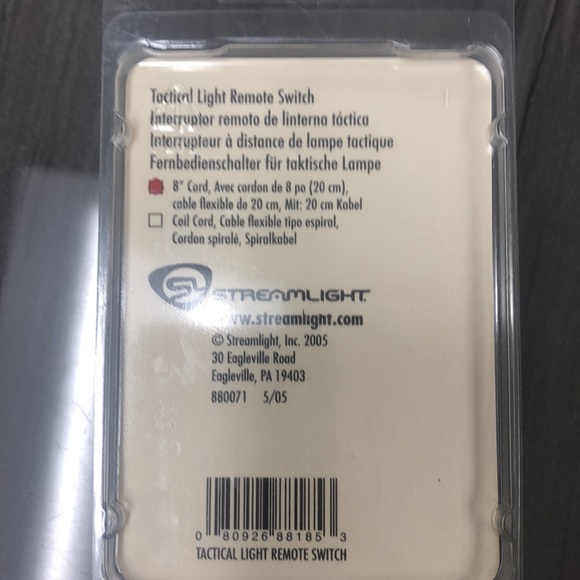 Streamlight 8” tactical light chord - Picture 2 of 3